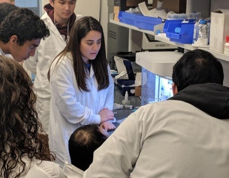 Students learn the basics of bioprinting