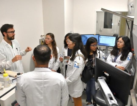 Students learn about bioprinting