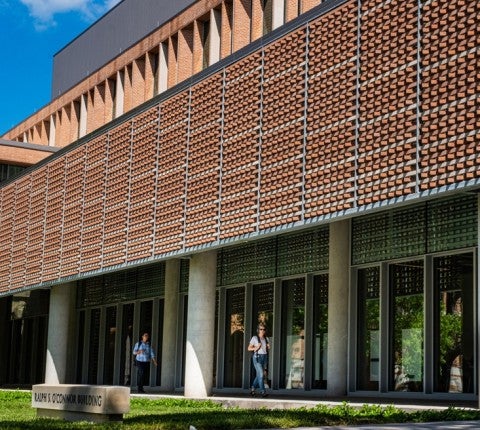 Image of O'Connor Hall on Rice University campus