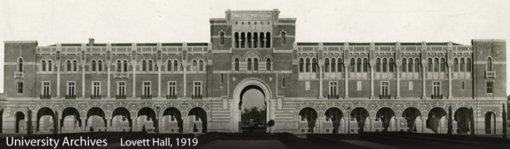 Lovett Hall, 1919