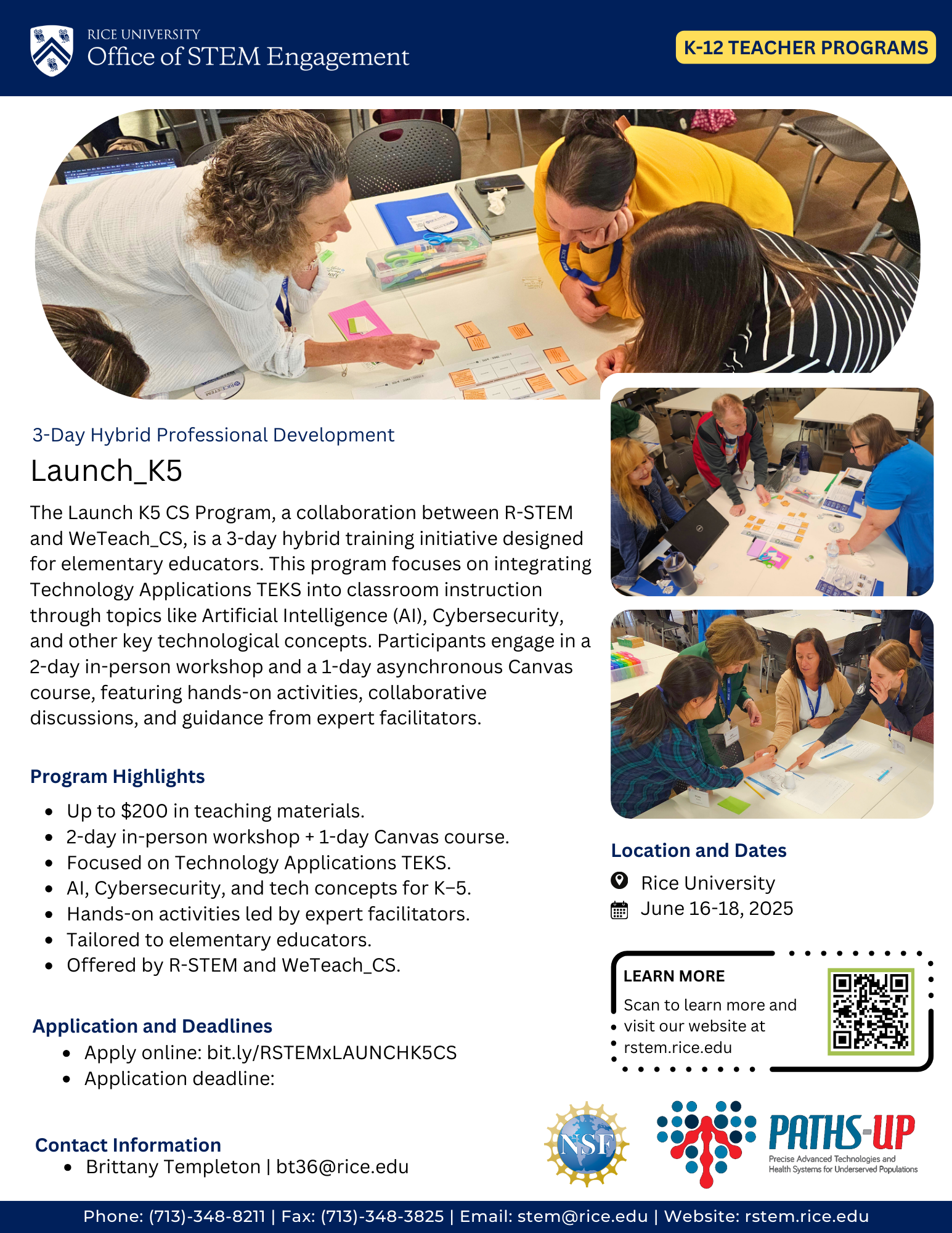 Launch K5 Flyer