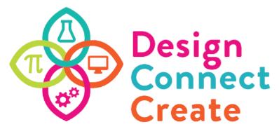 Design, Connect, Create Logo