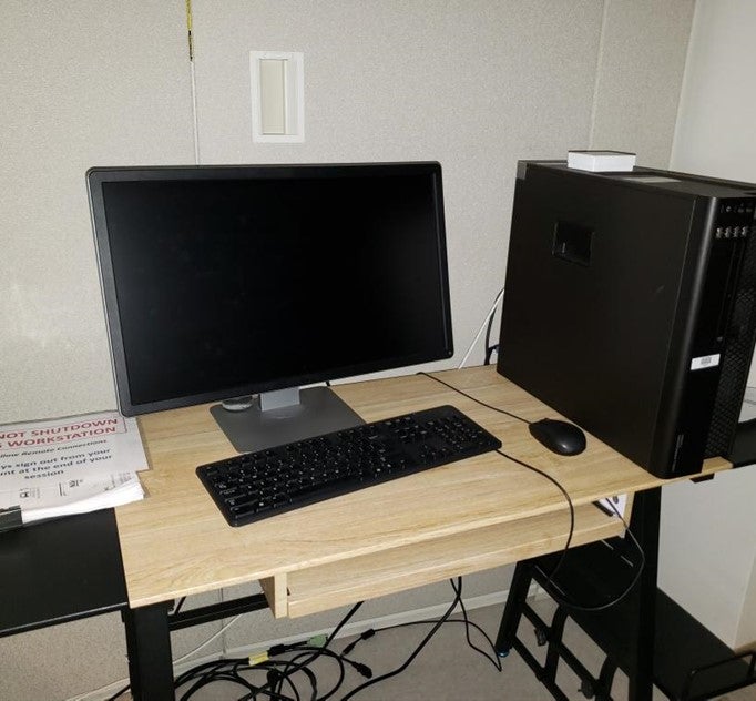 NIS computer workstation