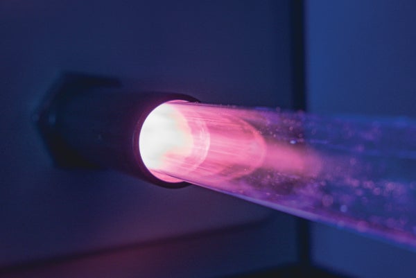 Cold plasma employs a nonthermal approach that allows chemical reactions to occur at room temperature, maximizing energy efficiency and enabling easier scalability