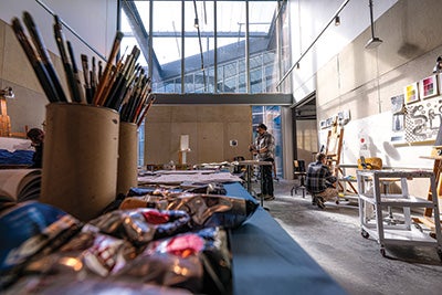 Inside Sarofim Hall
