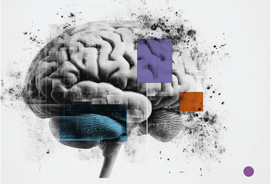 Abstract illustration of the brain